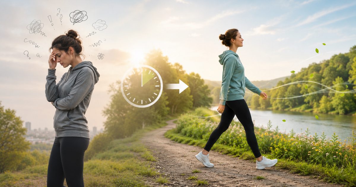 20 perc séta igazoltan csökkenti a stresszt